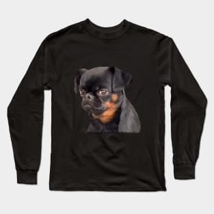 Dog offended face viral meme Long Sleeve T-Shirt